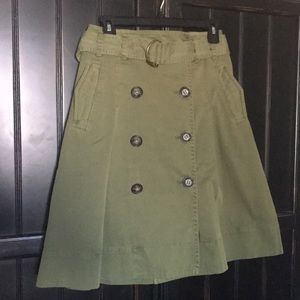 Darling J. Crew button up skirt!